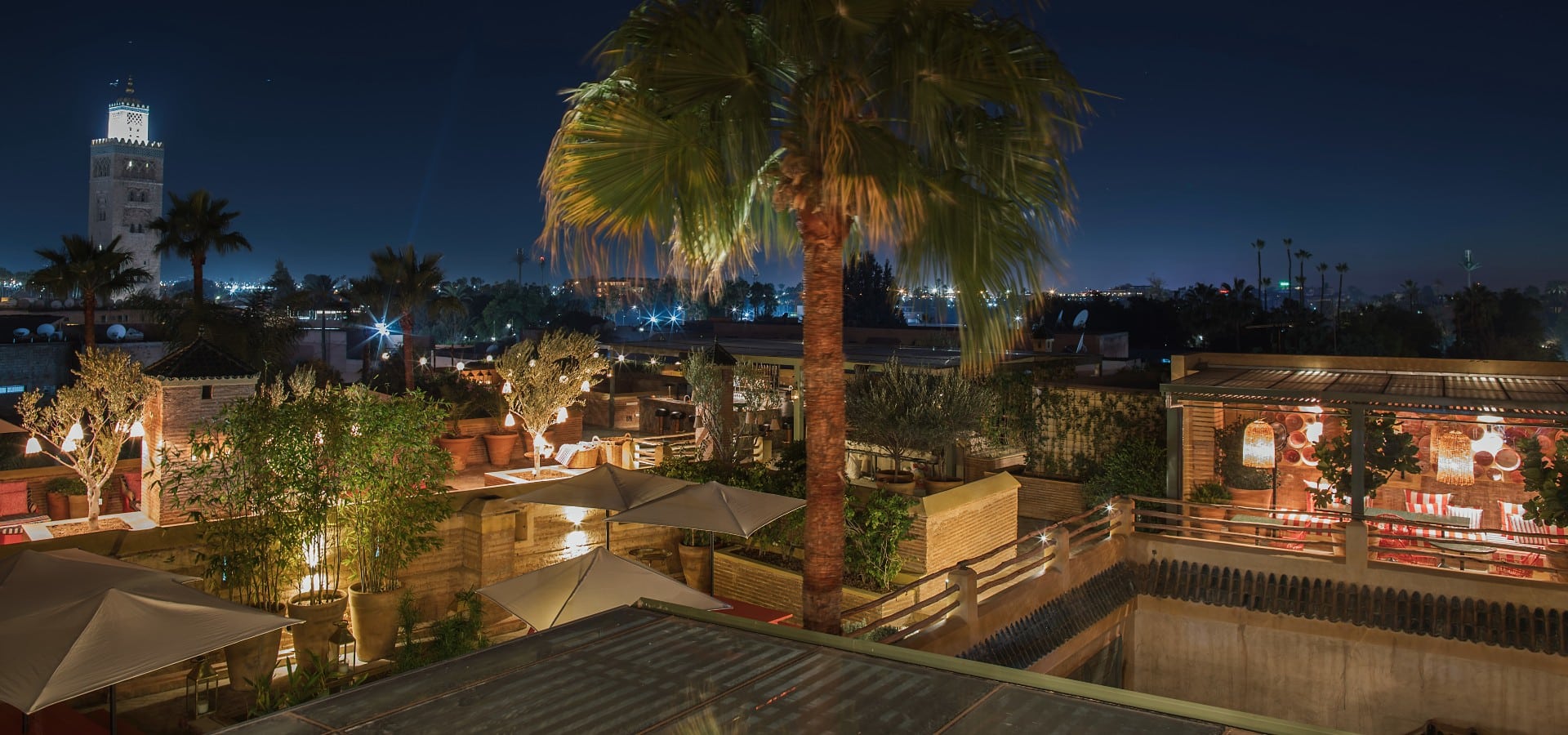 Marrakech comes alive at night in the summer - be a night owl