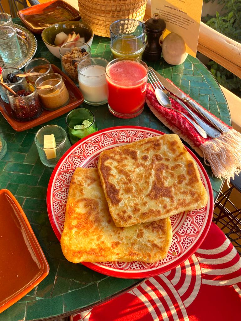 msemen pancake recipe - traditional moroccan breakfast