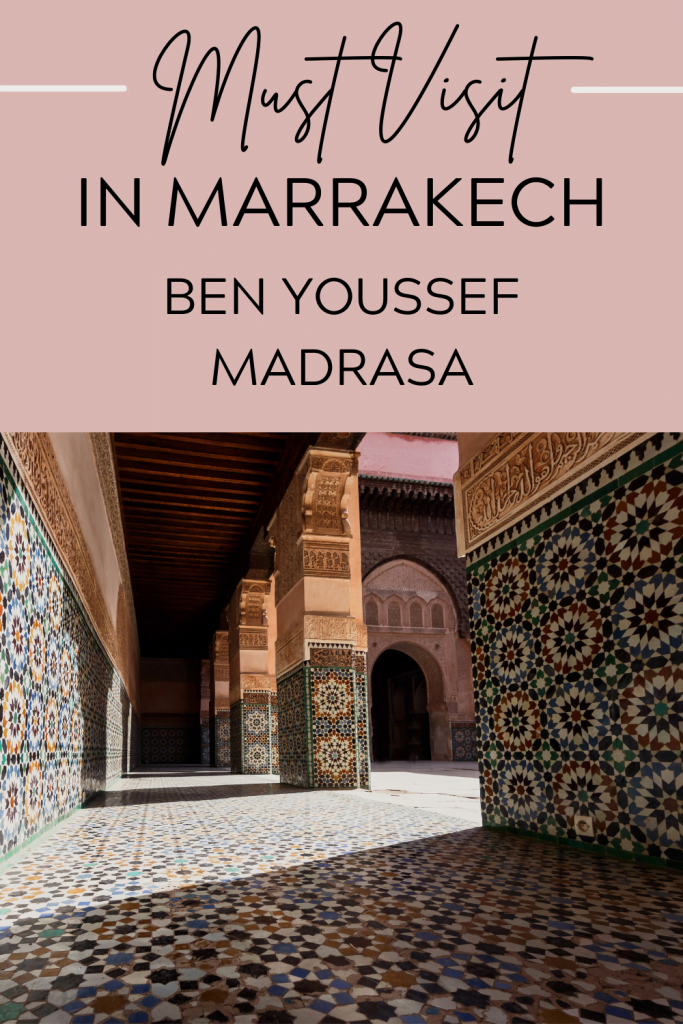 Ben Youssef Madrasa - Pinterest Cover