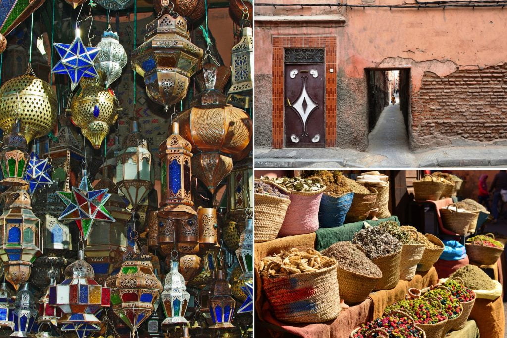 The Mellah - souks of Marrakech