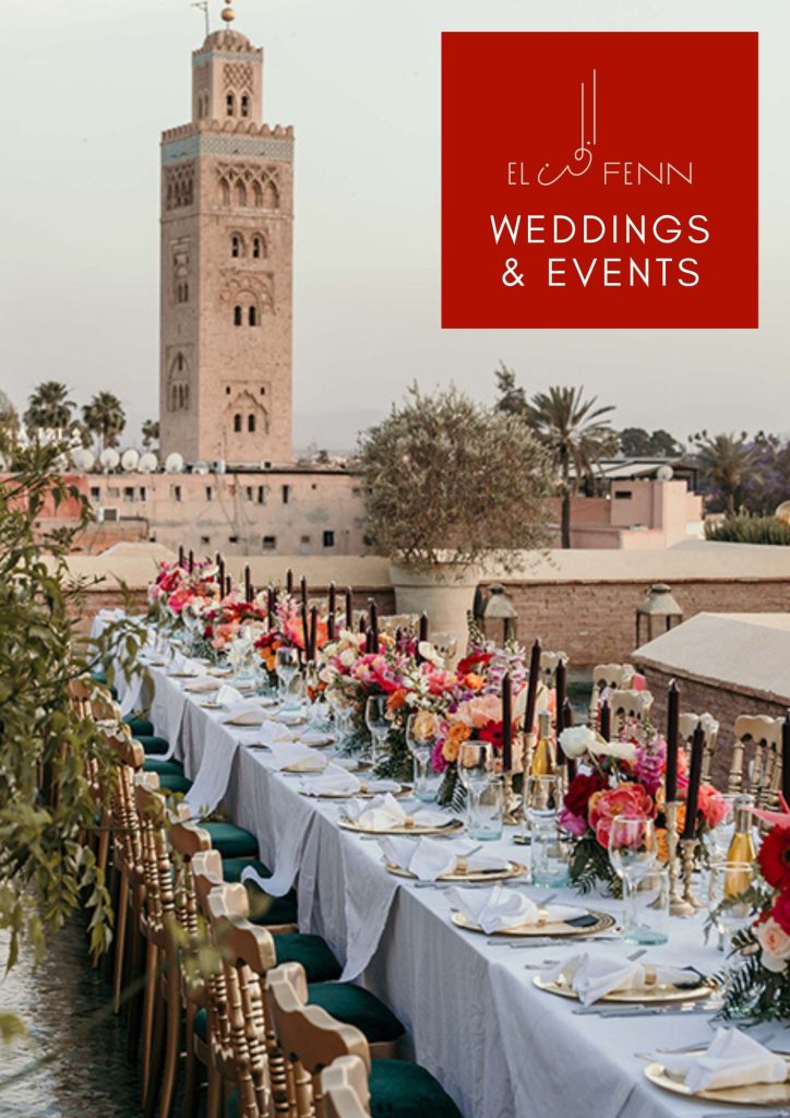 private parties at el Fenn in marrakech