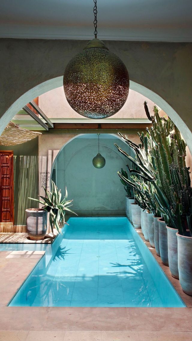 We like our swimming pools with a side of cactus and sunshine. Say hello to the El Fenn spa. Small but perfectly formed.
.
.
.
.
.
#elfenn
#elfennmarrakech
#marrakechmedina
#marrakechspa
#marrakechpool
#cacti